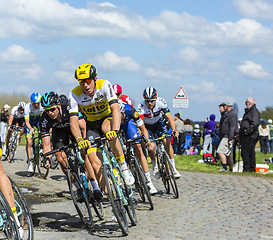 Image showing The Cyclist Sep Vanmarcke - Paris Roubaix 2016