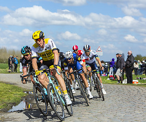 Image showing The Peloton - Paris Roubaix 2016