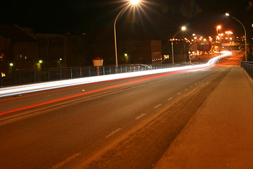 Image showing Traffic in the night