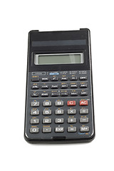 Image showing Used Calculator isolated on white background