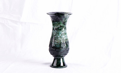 Image showing Chinese ancient jade carving art