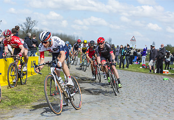 Image showing The Peloton - Paris Roubaix 2016