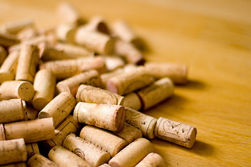 Image showing wine corks