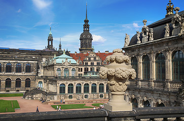 Image showing DRESDEN, GERMANY – AUGUST 13, 2016: Dresdner Zwinger, rebuilt 