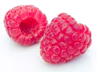 Image showing Raspberries