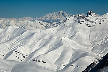 Image showing Mountains in the Alps