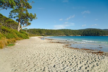 Image showing White Sandy Beach