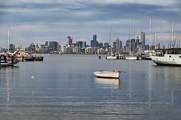 Image showing Melbourne city view