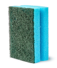 Image showing Sponge to wash dishes vertically