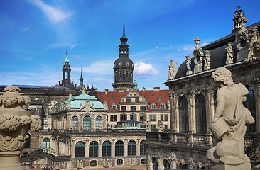 Image showing DRESDEN, GERMANY – AUGUST 13, 2016: Dresdner Zwinger, rebuilt 