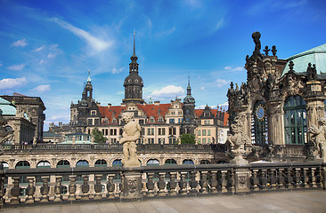 Image showing DRESDEN, GERMANY – AUGUST 13, 2016: Dresdner Zwinger, rebuilt 