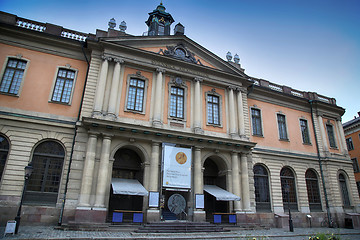 Image showing STOCKHOLM, SWEDEN - AUGUST 20, 2016: The Swedish Academy and Nob