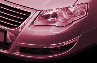 Image showing Close-up picture of a car.