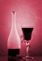 Image showing Red wine