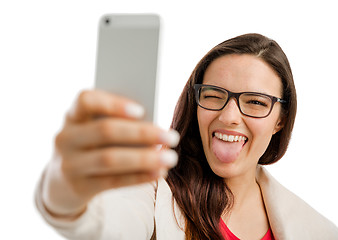 Image showing Selfie time