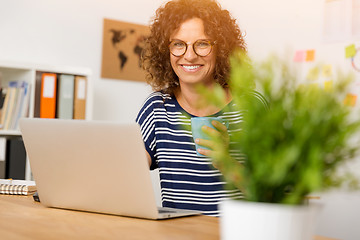 Image showing Coffee break at work