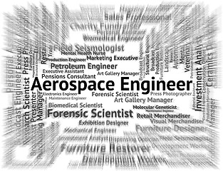 Image showing Aerospace Engineer Means Recruitment Jobs And Astrionics