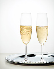 Image showing two glasses of champagne