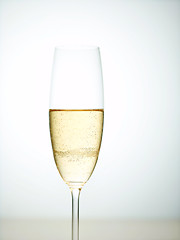 Image showing Glass of champagne