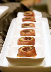 Image showing Oven Roasted Quail Galantine