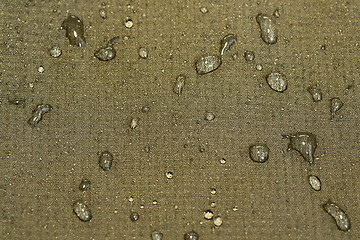 Image showing detail of water repellent material
