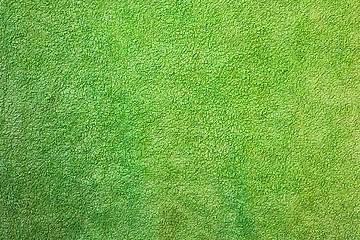 Image showing green texture of towel material