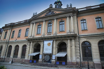 Image showing STOCKHOLM, SWEDEN - AUGUST 20, 2016: The Swedish Academy and Nob