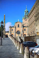 Image showing STOCKHOLM, SWEDEN - AUGUST 19, 2016: Church of St. Nicholas (Sto