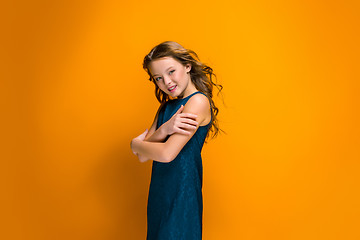 Image showing Happy teen girl