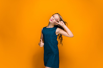 Image showing Happy teen girl