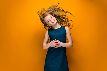 Image showing Happy teen girl