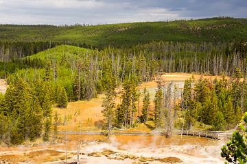 Image showing Yellowstone National Park, Utah, USA