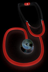 Image showing stethoscope. 3d illustration