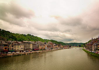 Image showing Meuse River in Dinant