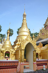 Image showing Popular Burmese Temple in Penang, Malaysia