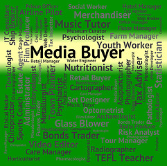 Image showing Media Buyer Shows Career Hiring And Tvs