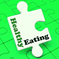 Image showing Healthy Eating Means Fresh, Nutritious Eating