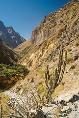 Image showing Valley between rocks