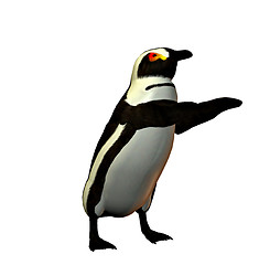 Image showing Penguin dancer