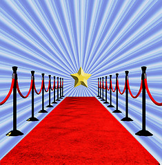 Image showing Red Carpet