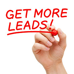Image showing Get More Leads