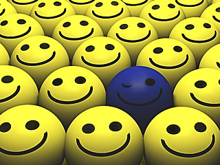 Image showing Smileys