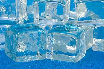 Image showing Ice cubes