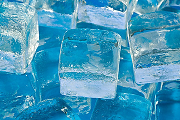 Image showing Ice cubes