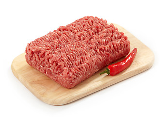 Image showing raw minced meat