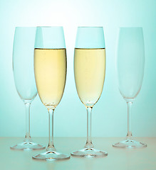 Image showing glasses of champagne