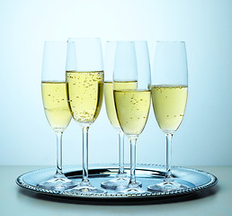 Image showing glasses of champagne