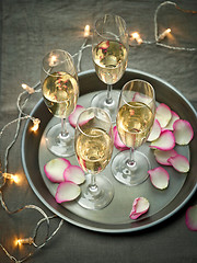 Image showing glasses of champagne