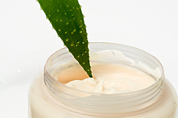 Image showing Aloe vera cream