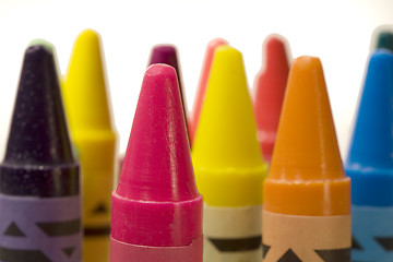 Image showing Crayons